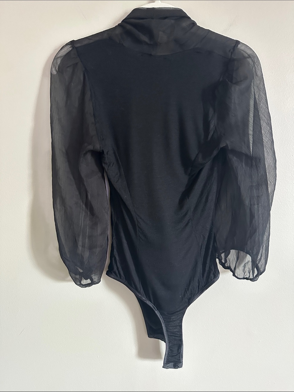 Brand New Sheer 3/4 Sleeve Bodysuit - Picture 14 of 14